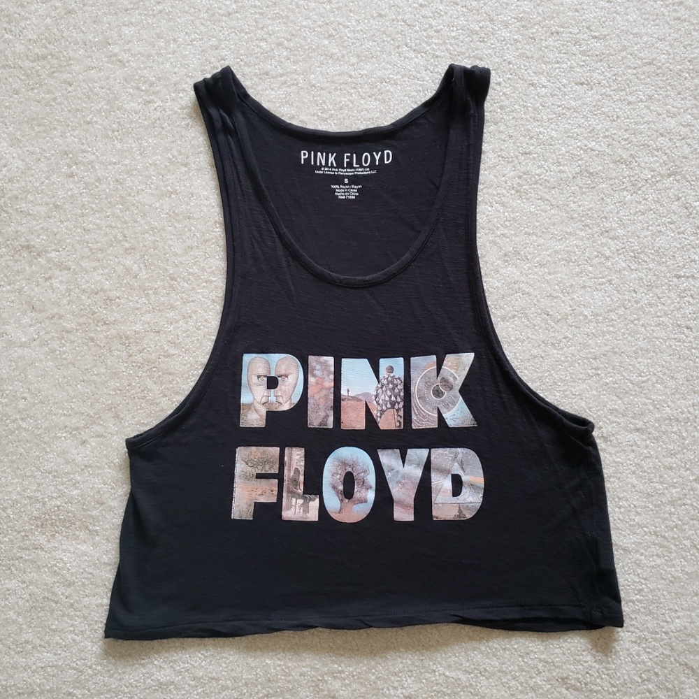 Pink Floyd Muscle Tank/Crop Top